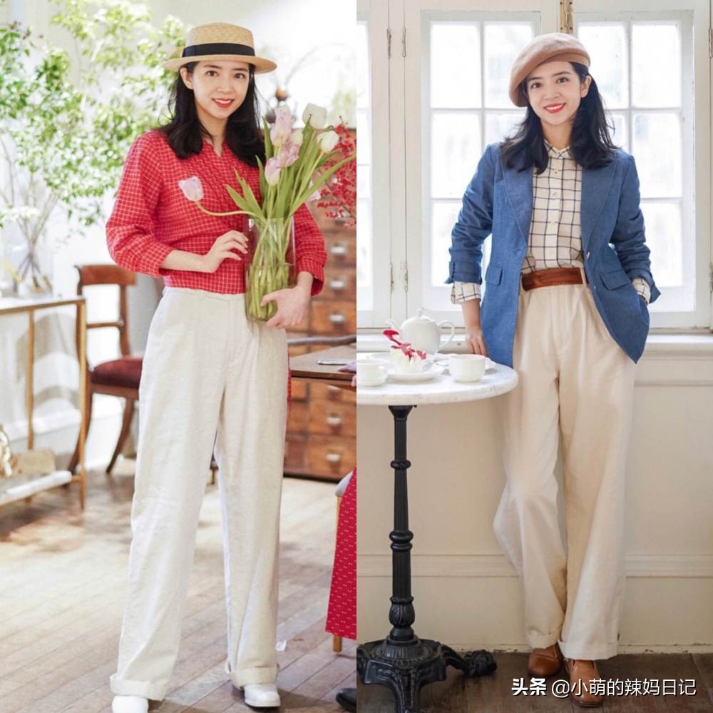 三木穿搭牛仔服,跟着三木学白色裤子穿搭