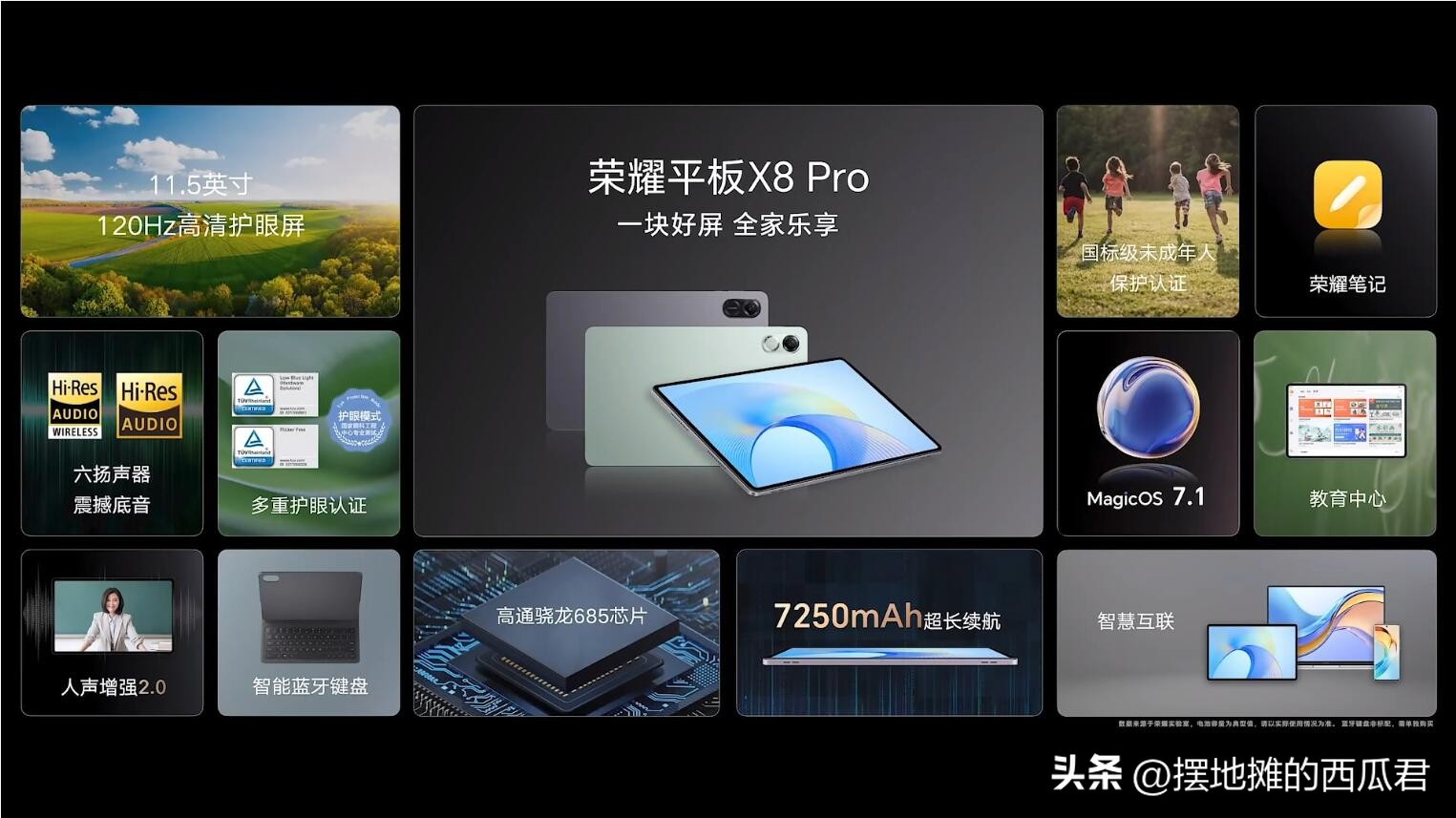 荣耀x8pro平板是最新款吗,荣耀平板v7pro和小米5pro哪个好