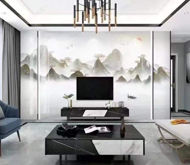 30款客厅背景墙效果图,客厅电视背景墙布