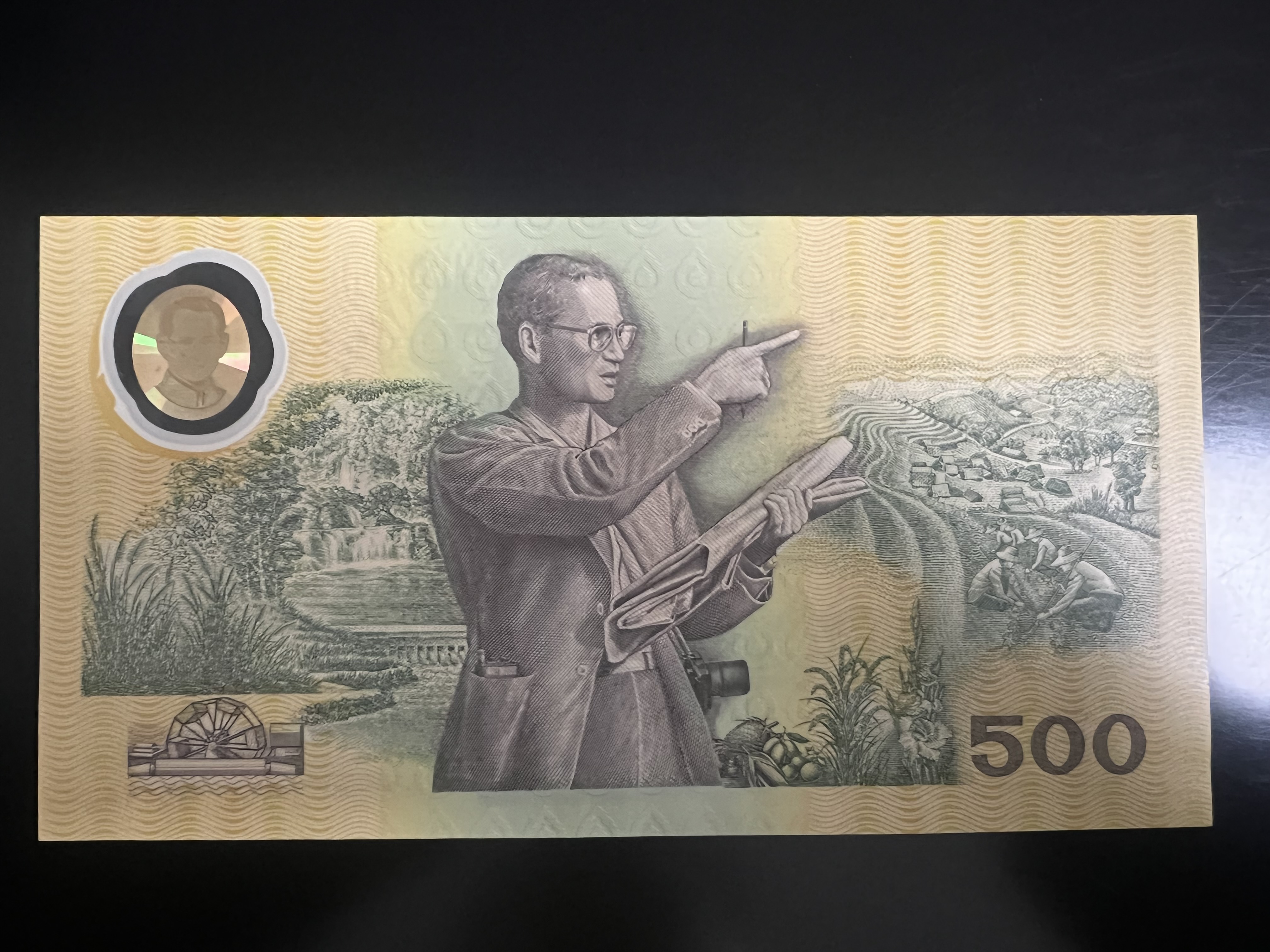 泰国九世王纪念钞,泰国纸币20元纪念钞