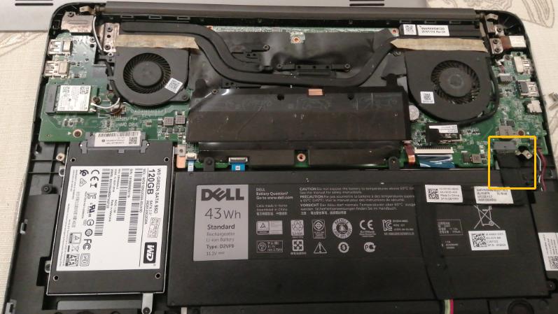 戴尔inspiron7466,戴尔inspiron5548拆解