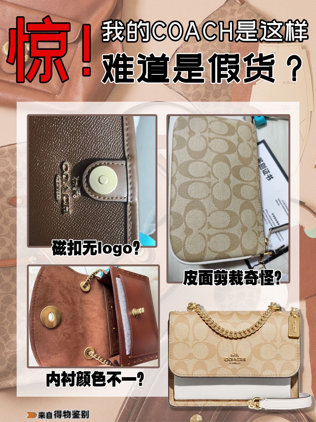 告诉老默，我想替COACH澄清一下！