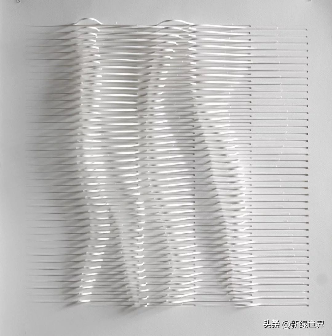 纸艺作品绘画,千变万化的纸艺术作品