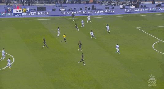 大巴黎5-4利雅得梅西进几个球,c罗姆巴佩内马尔梅西同队大巴黎