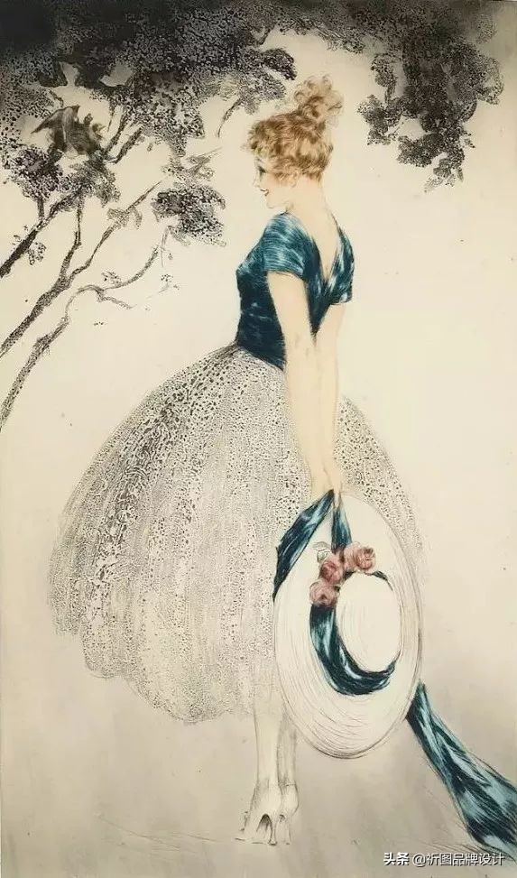 因为路边金发女郎而改变一生的油画家，他的人体油画定格18岁妻子