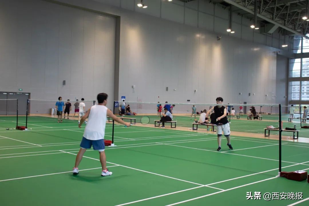 西安免费的体育运动公园,运动休闲场馆