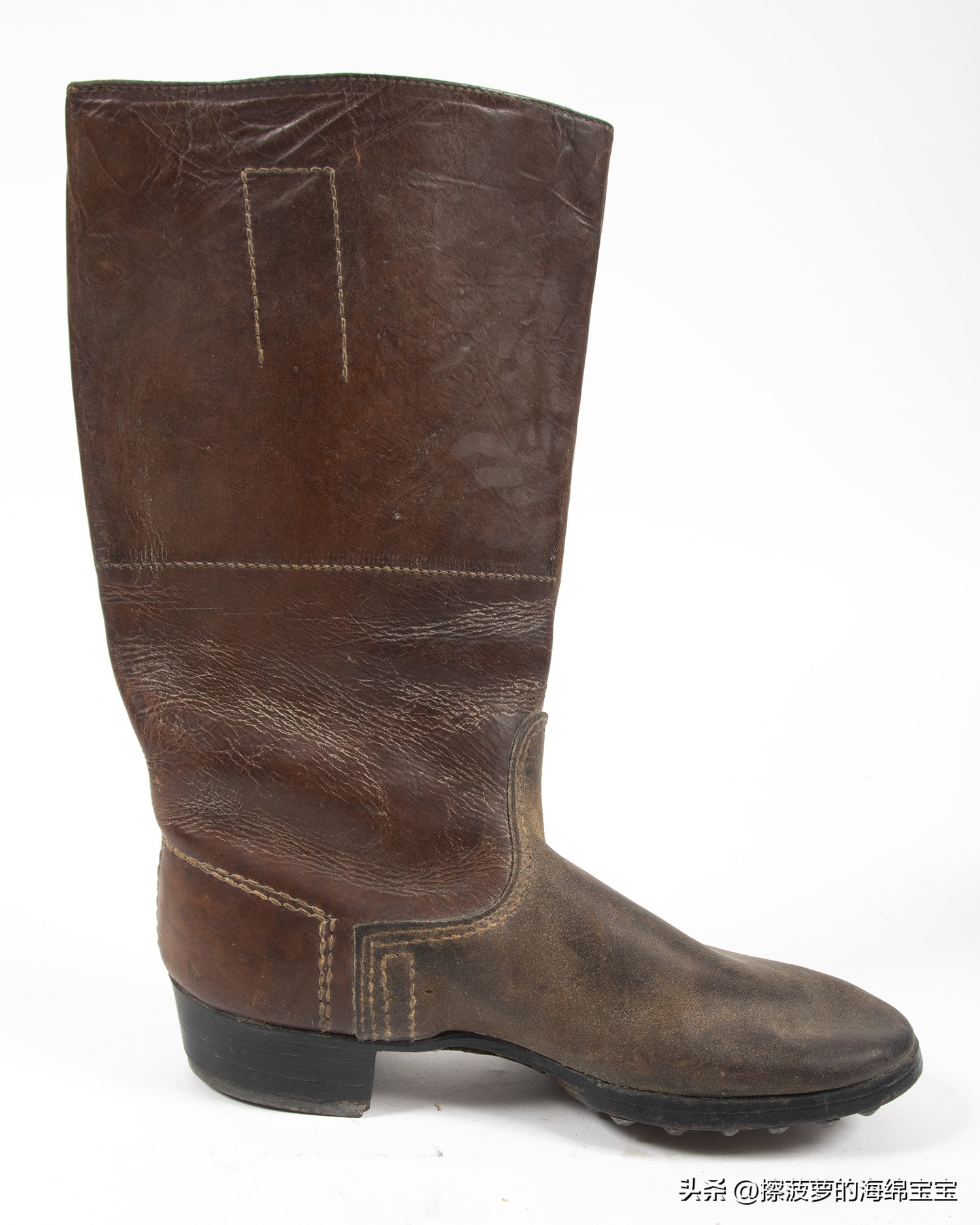 二战时期德国专用军靴,二战德国军靴长筒图片