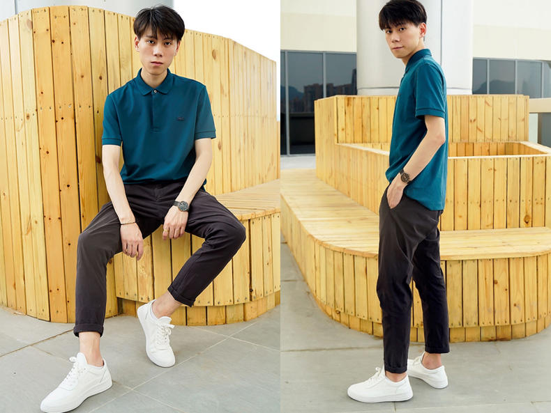 男士鳄鱼桑蚕丝短袖polo衫,卡帝乐鳄鱼polo衫长袖