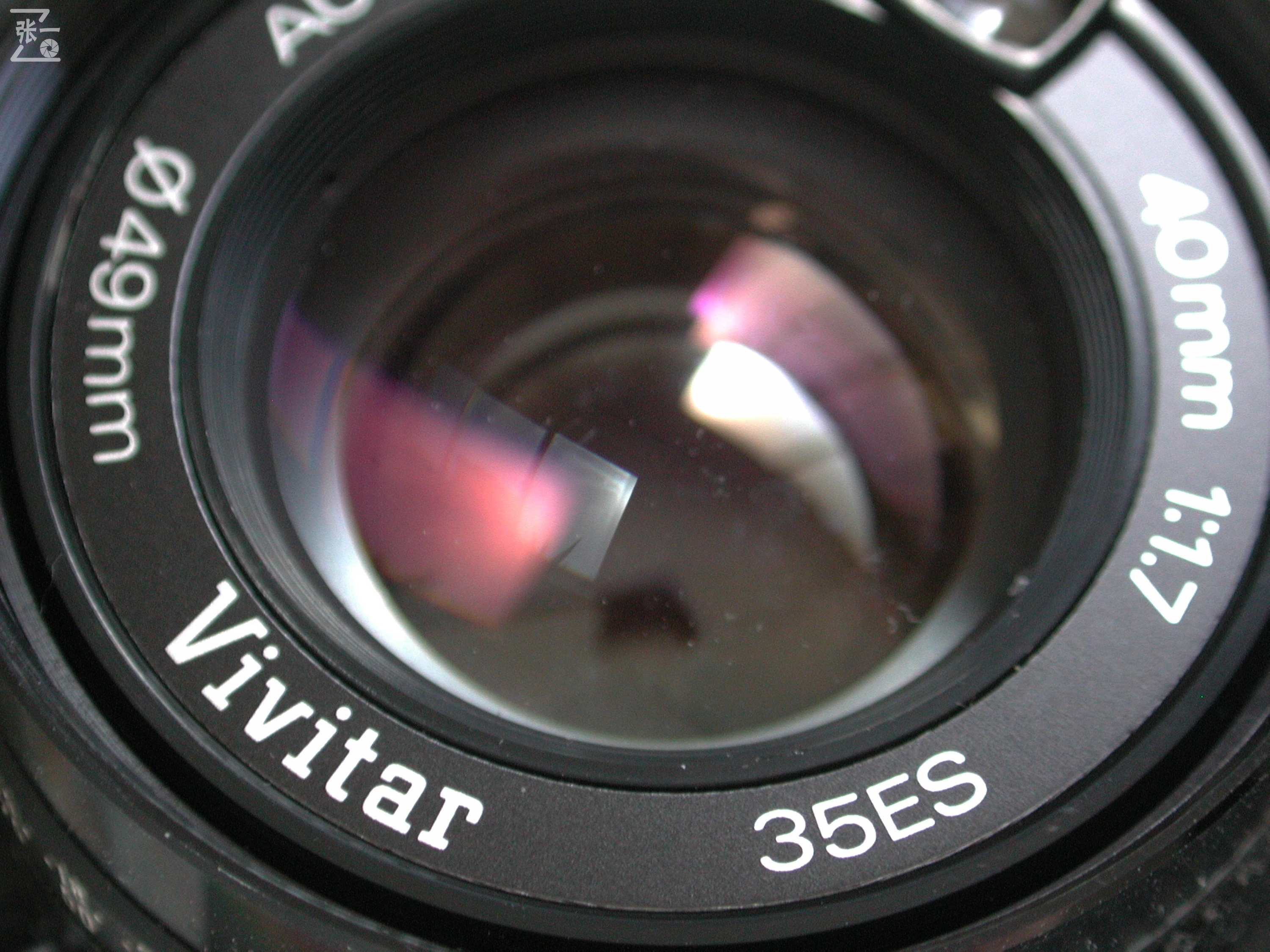 配装40/1.7大光圈镜头的Vivitar35ES旁轴照相机！日本为美国制造