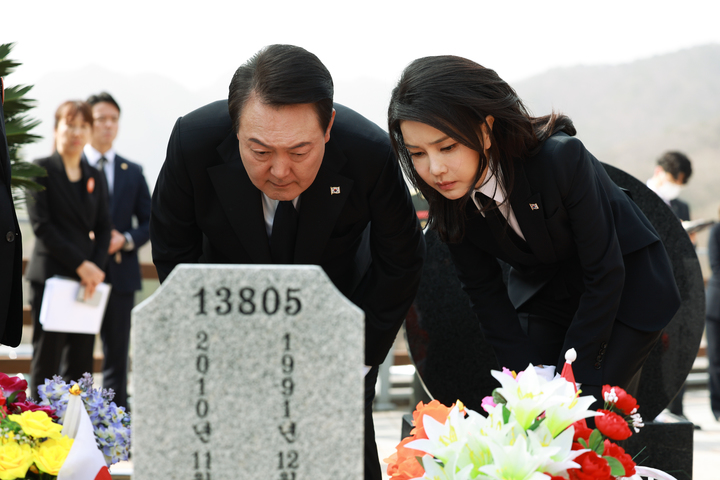 韩第一夫人,韩第一夫人罕见亮相