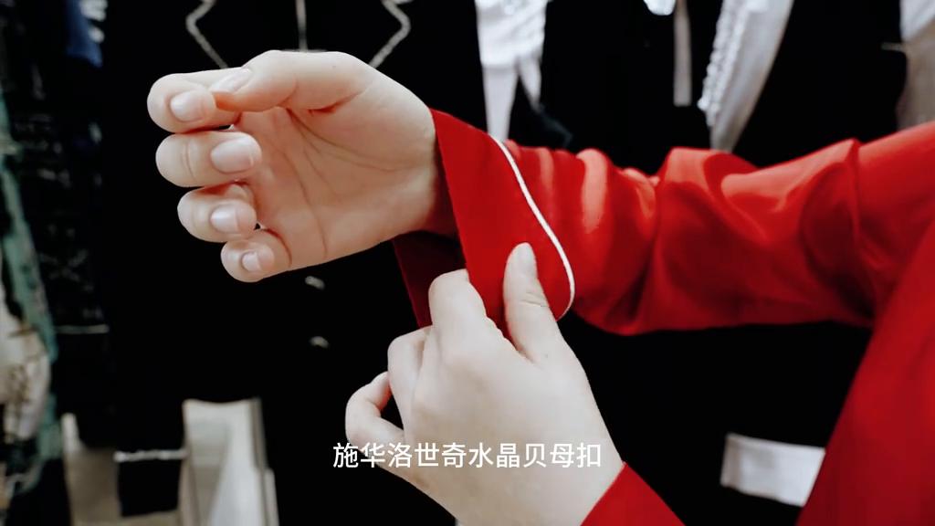 睡衣高级感轻奢明星同款藏蓝色,高级感居家睡衣女