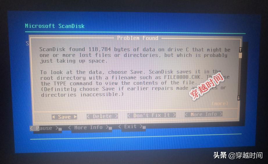 穿越时间案例,windows98开机不启动