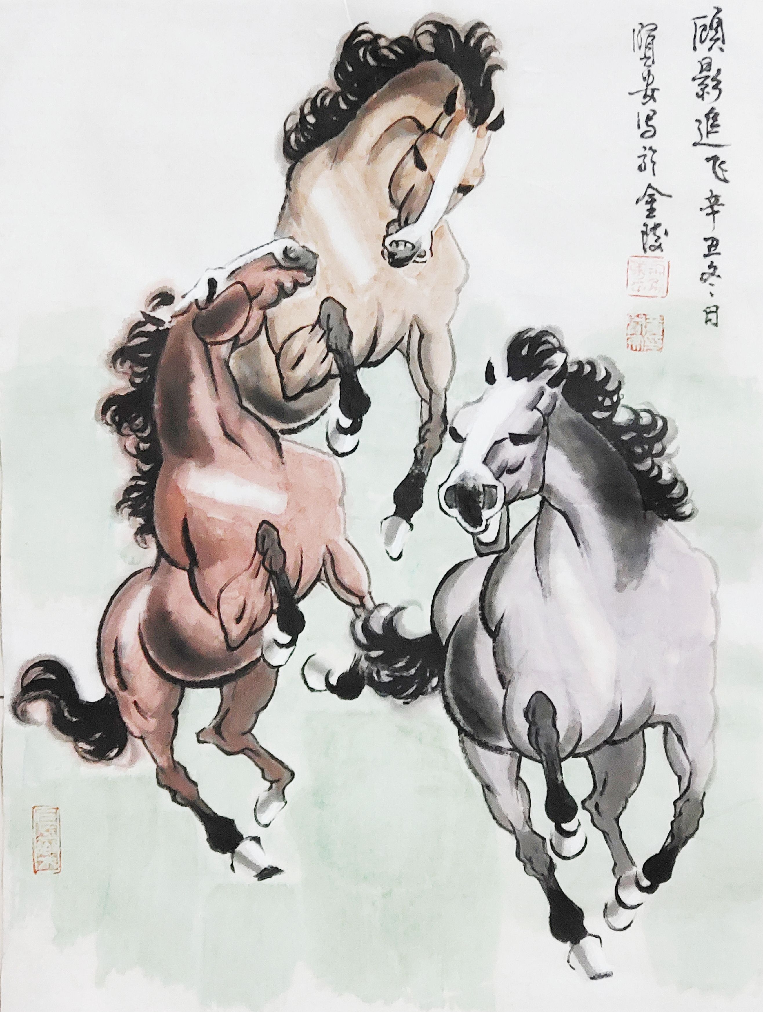 迎冬奥庆新春书画,迎元宵庆冬奥绘画一等奖