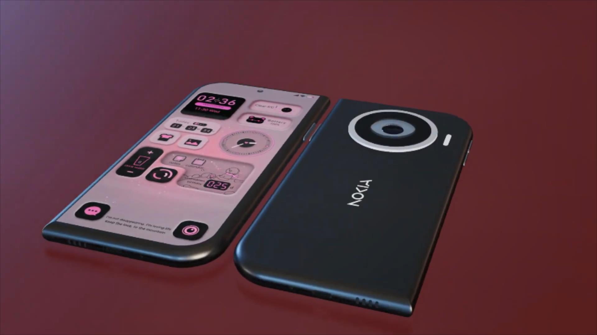 诺基亚765全面屏手机,诺基亚新7650渲染