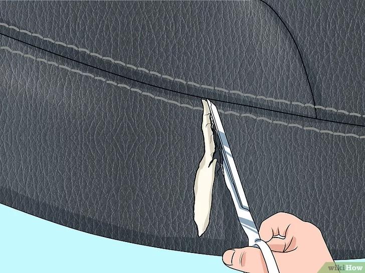 皮革座椅破损怎么修复,修复座椅皮革