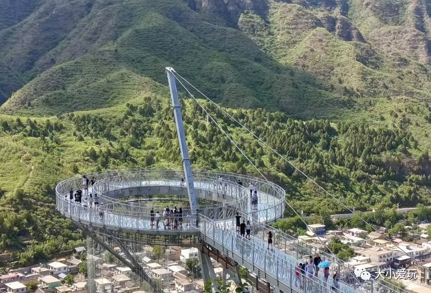 因为暴雨被淹的旅游景区,被暴雨破坏的景区