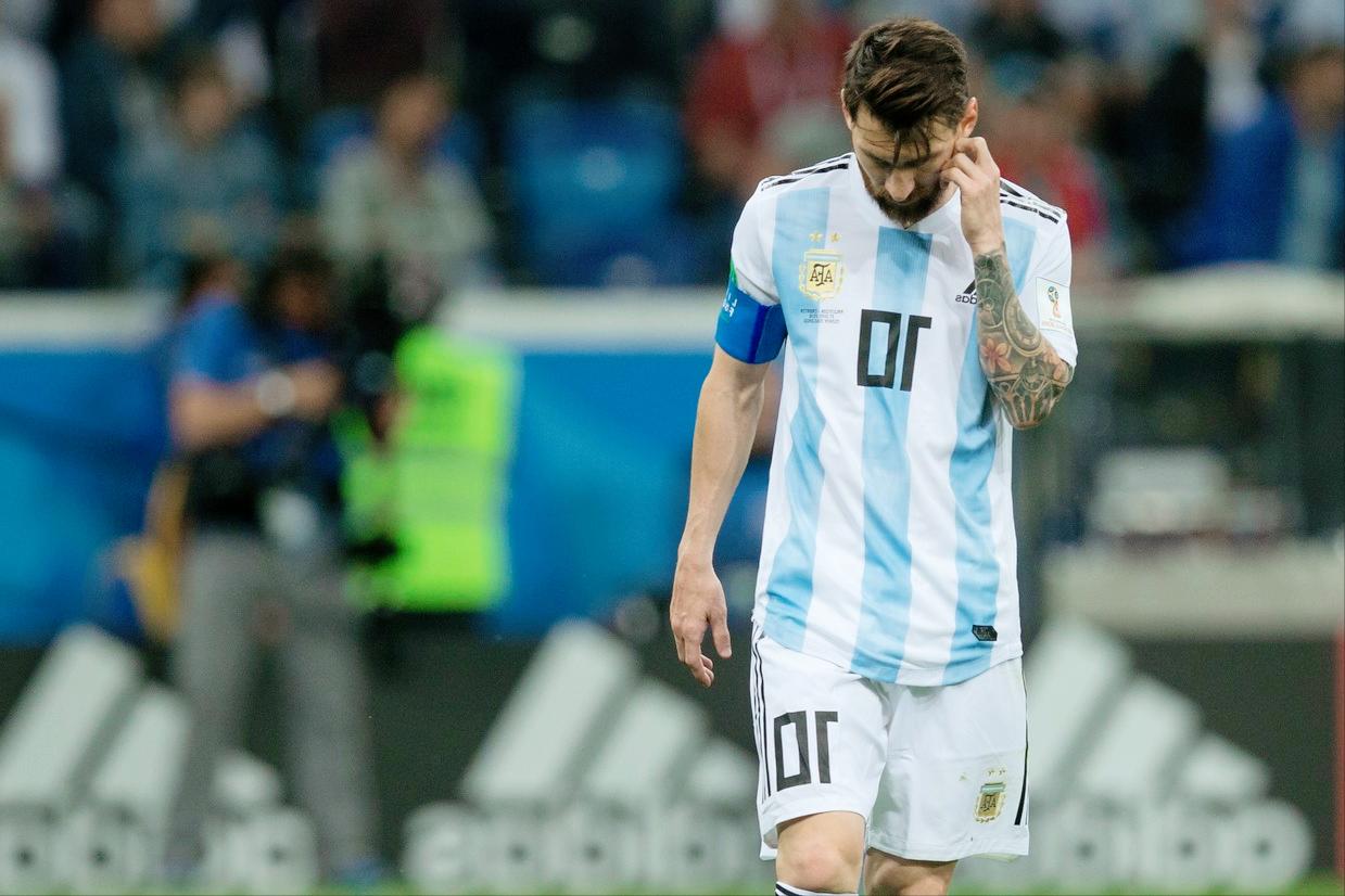 梅西2014年凝望大力神杯,梅西波澜壮阔的梦想