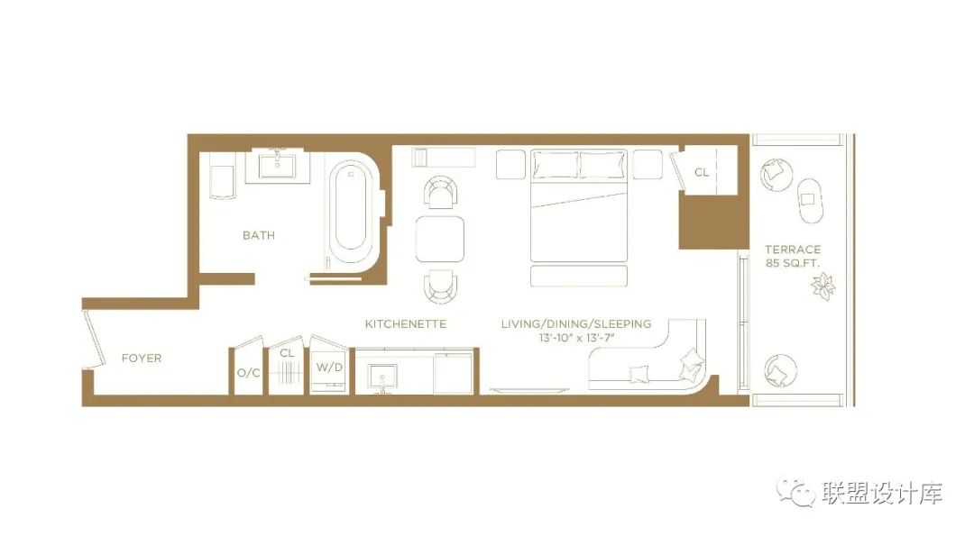 国外设计平面方案,顶级大师平面布局