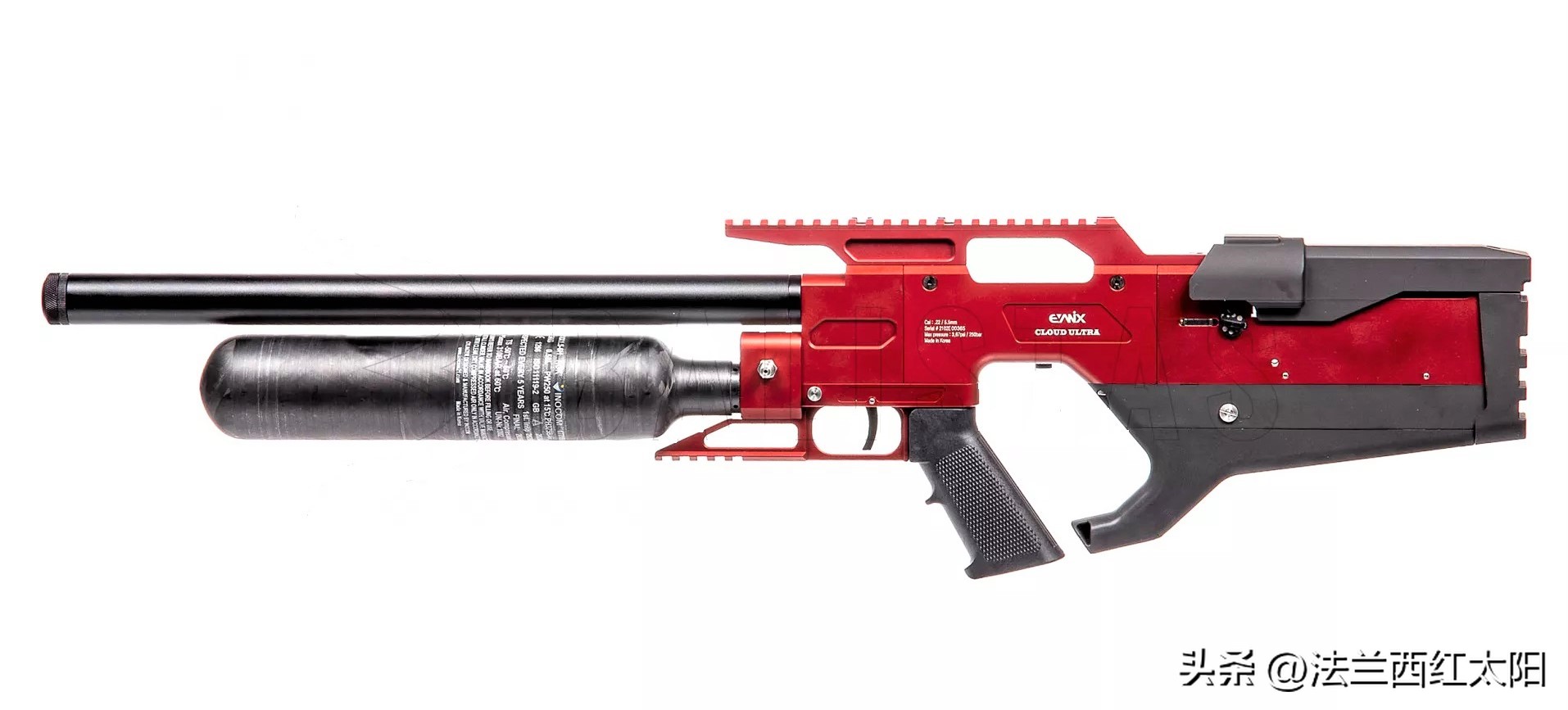 一款精准度极高的PCP气步枪