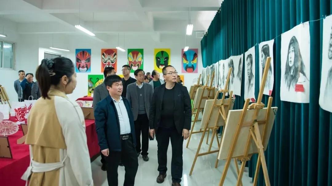 合阳二中书画展,合阳中学书画展