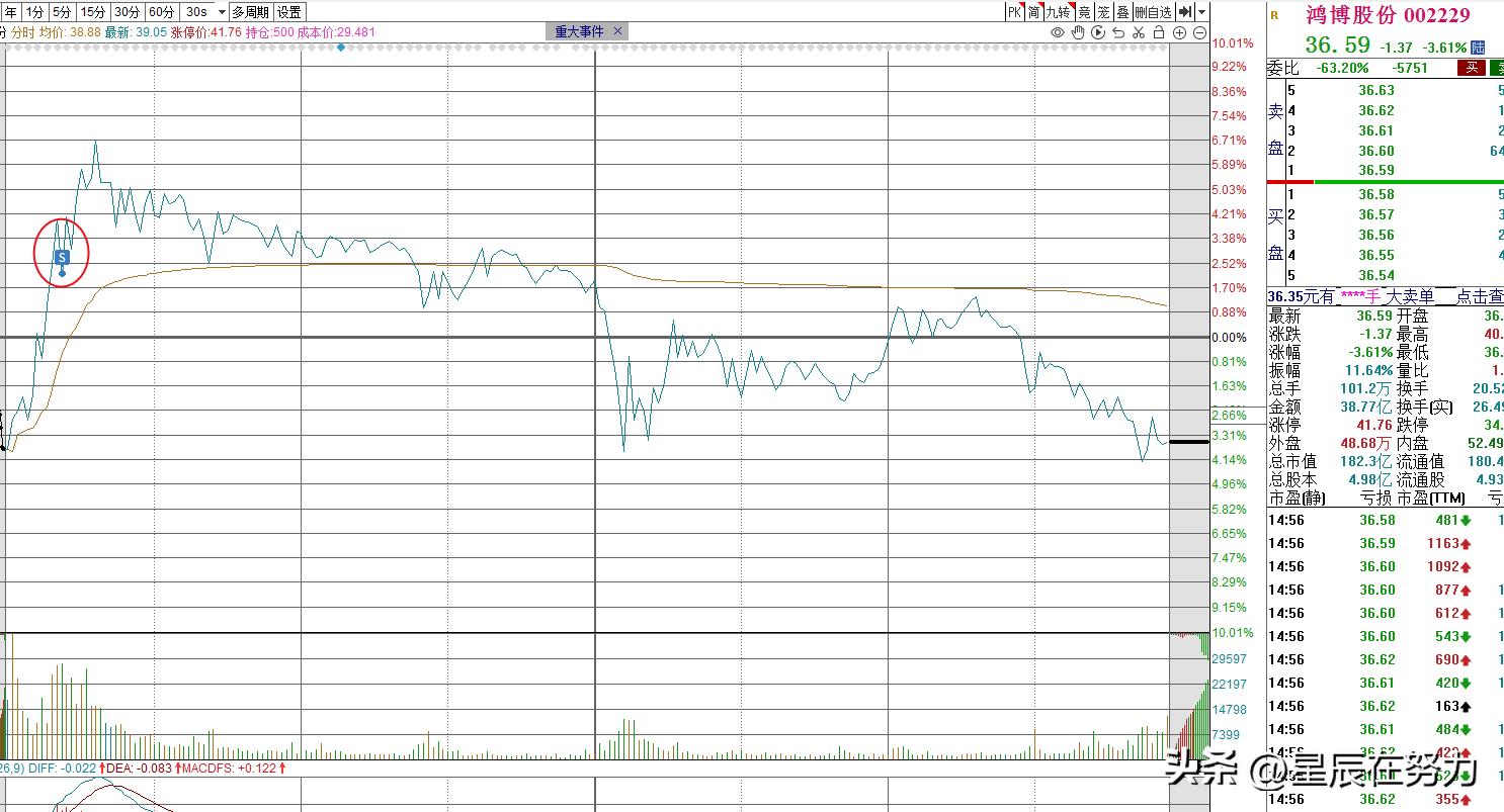 知名游资扎堆买入鸿博股份,预测鸿博股份6月1日走势