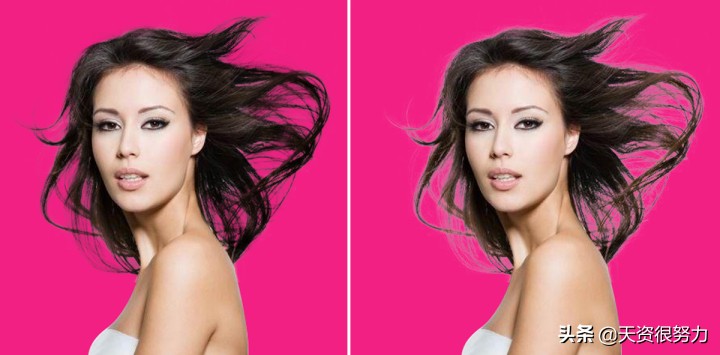 ps怎样去除抠图的白边,ps精细发丝抠图和消除白边