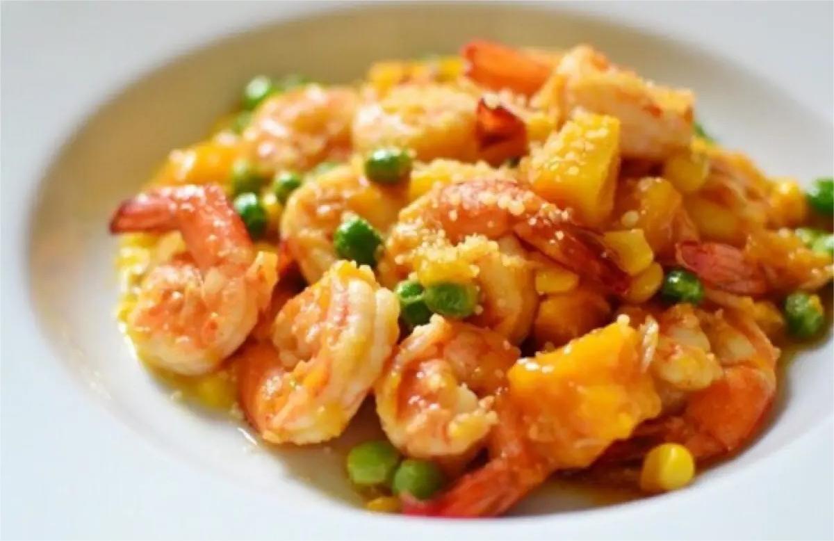 凉拌莴笋虾仁的做法大全,凉拌芦笋虾仁芒果