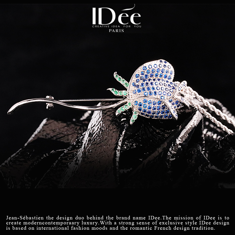 法式浪漫轻奢百搭花朵项链,法式小众玫瑰花项链