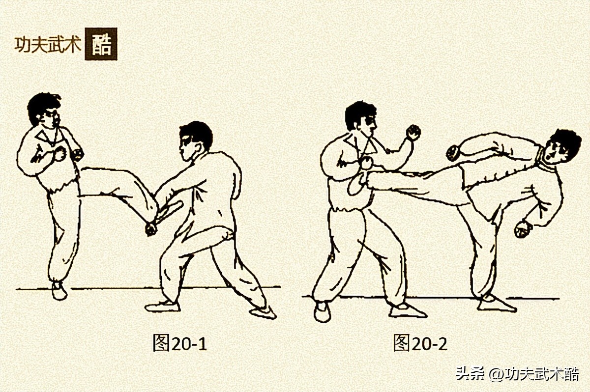 最厉害腿法腾空连环踢,格斗腿法左横踢