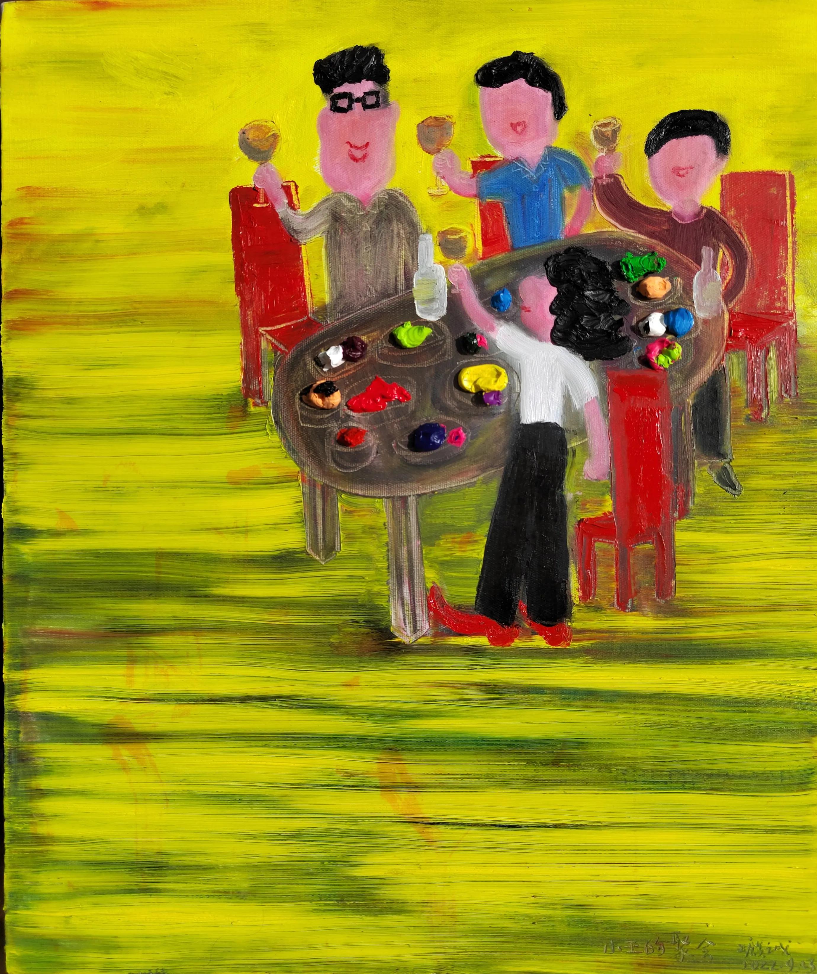 “小王的青春”王麒诚当代艺术2022国庆深圳个展开幕