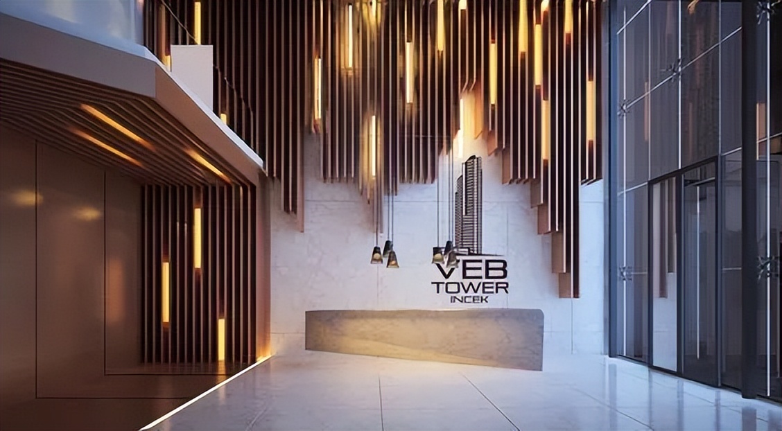 前台门面担当,二楼办公室前厅装修