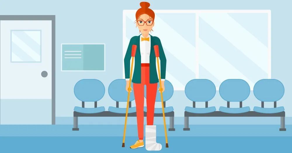 啊呀，扭脚了，怎么办