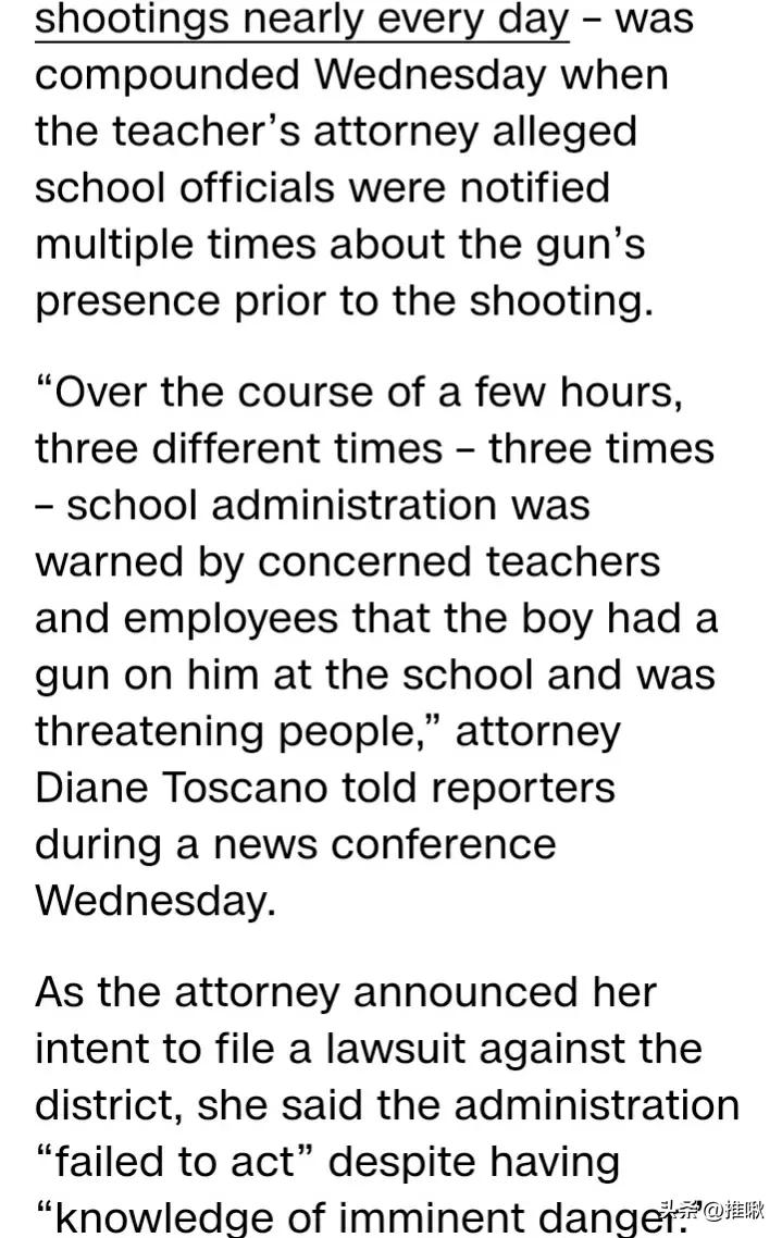 英语阅读学习材料Aftera6-year-oldshotateacherinclass每日英语