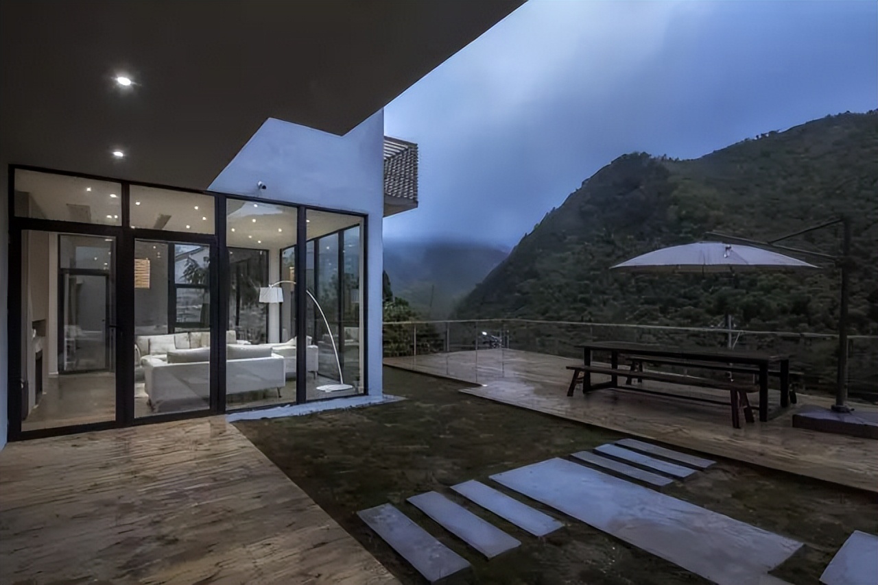 莫干山民宿泡温泉,莫干山温泉雪景民宿