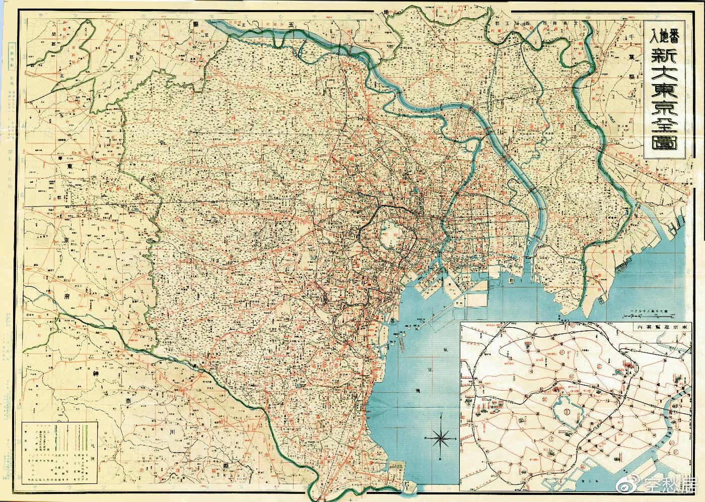 东京地图速记,东京地图全图高清版本