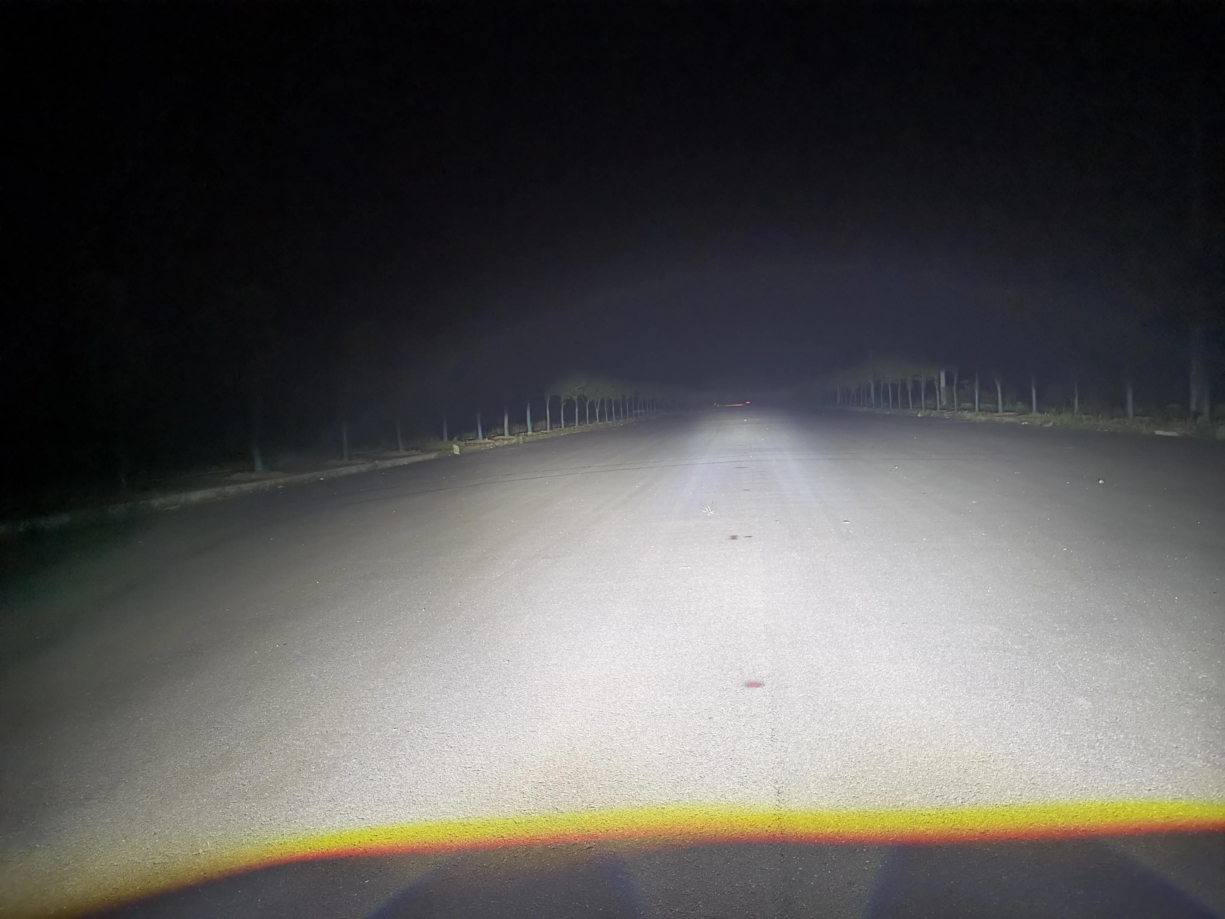 车灯氙气灯升级效果,欧司朗最新款led透镜