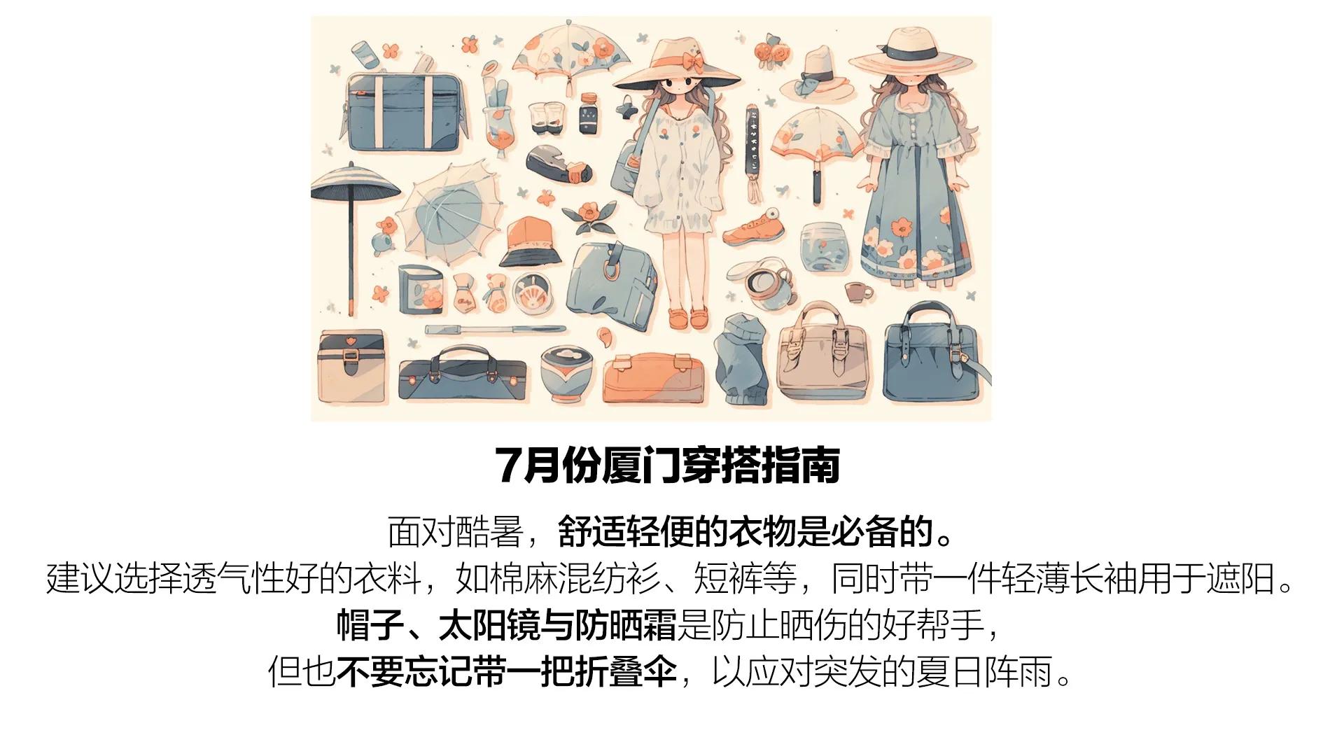 七月厦门旅游推荐路线,八月厦门旅行攻略大全