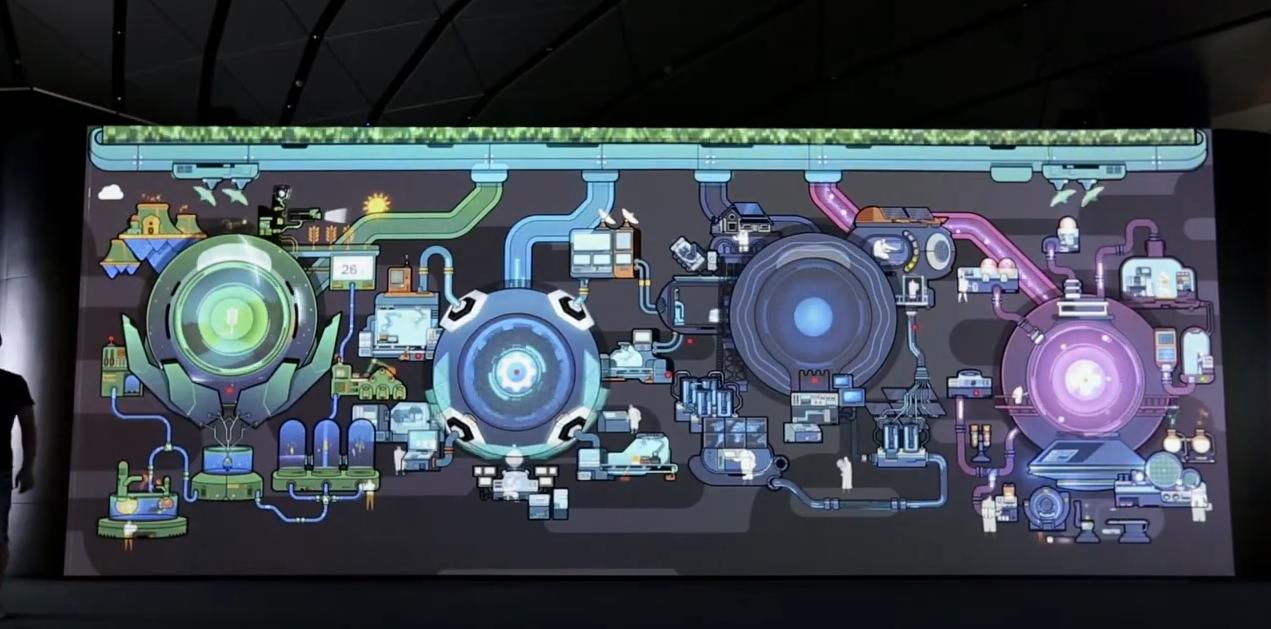 如何处理可以有更好墙面互动投影效果？