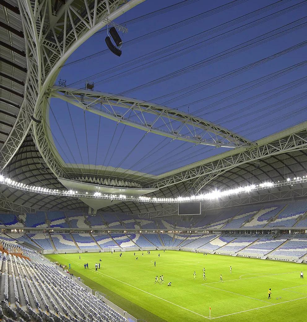 卡塔尔世界杯体育场,卡塔尔世界杯开幕式回看