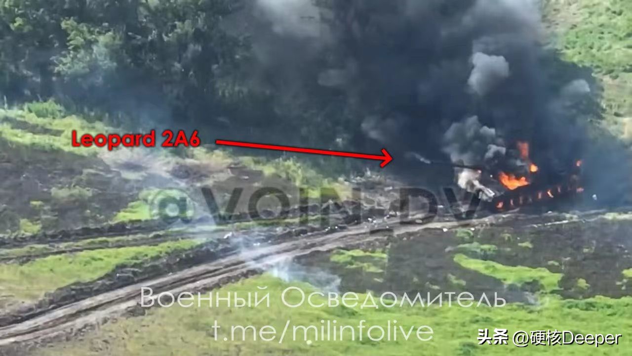 俄乌冲突被摧毁的豹2,俄乌冲突豹2实战