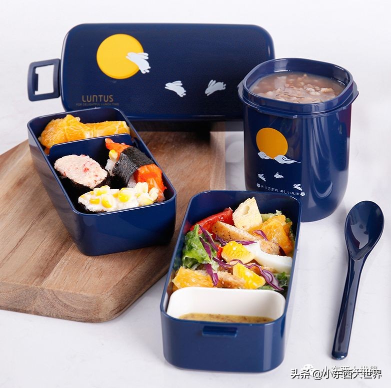 好看又有趣的便当盒,高端六格便当盒