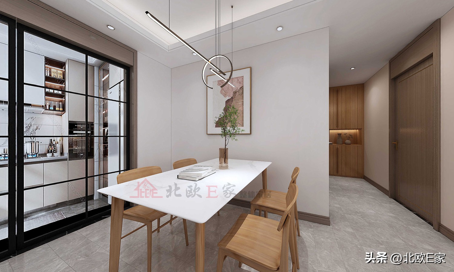 北欧e家简约家具,极致简约北欧风感受静谧生活