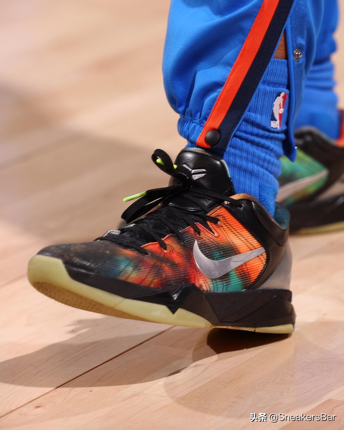 今日nba球星上脚球鞋一览2019,nba球星球鞋每日上脚詹姆斯