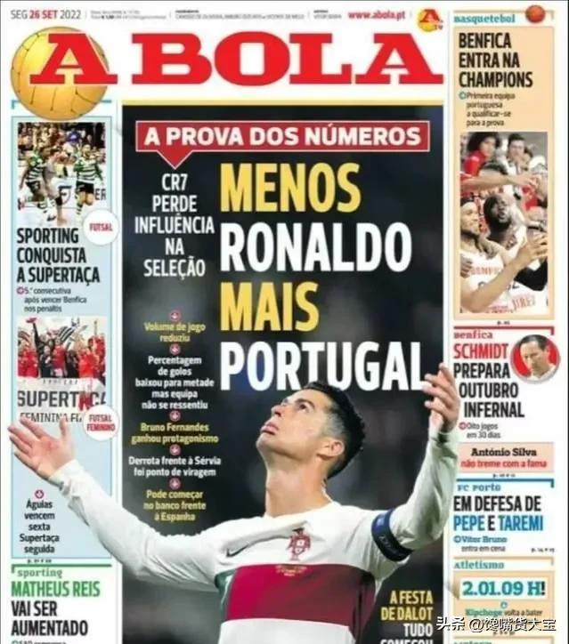 卡塔尔世界杯葡萄牙有c罗吗,今年卡塔尔世界杯葡萄牙有c罗吗