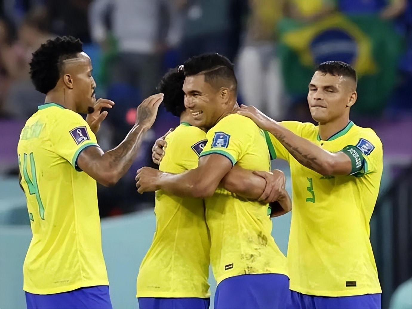 世界杯巴西击败谁进8强,世界杯巴西vs韩国精彩进球