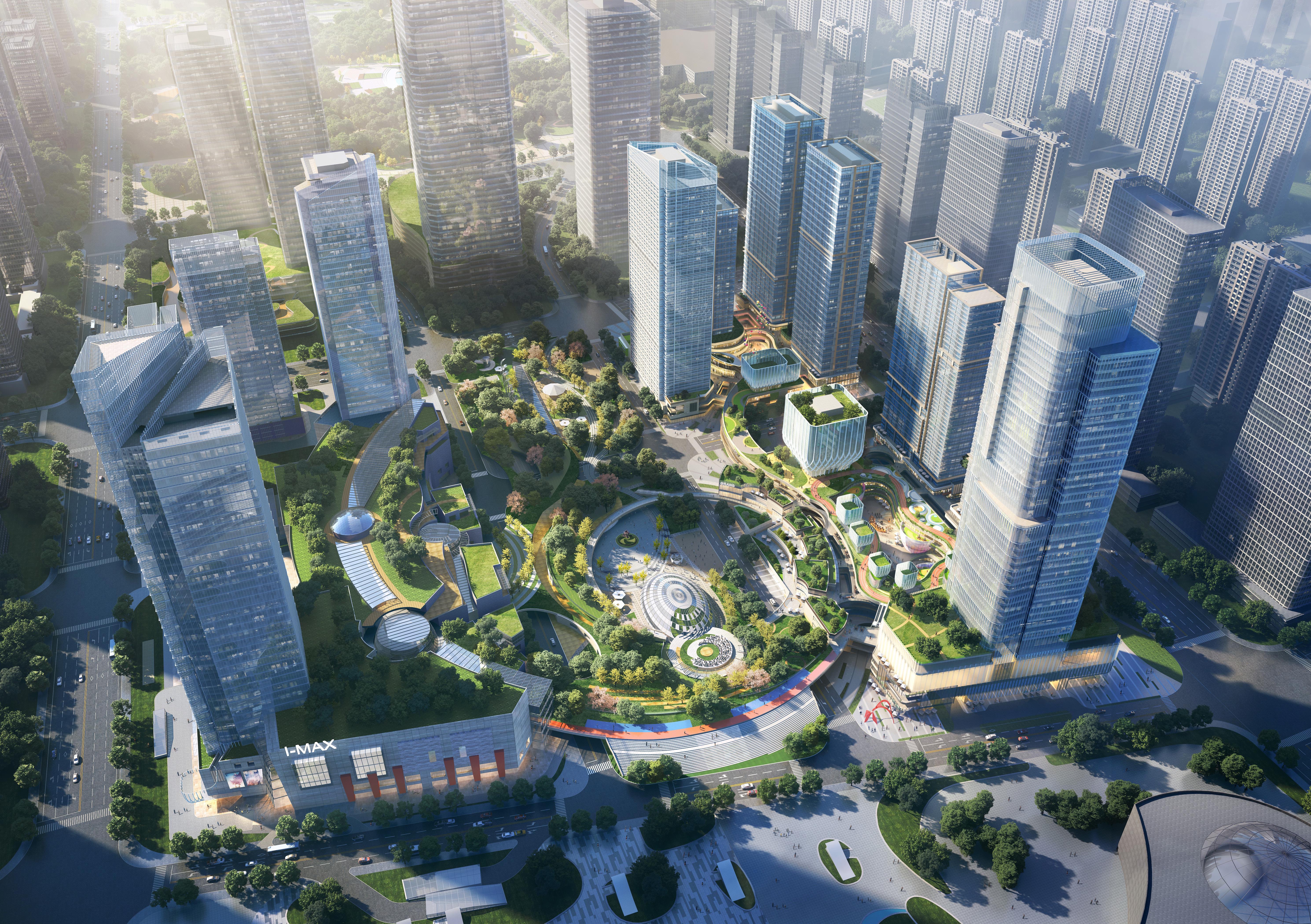 济西生活区规划图,济北新区商业综合规划