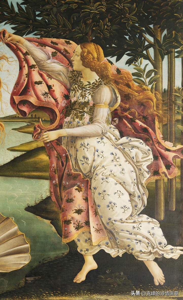 她是美与爱的女神，是“美之皇后”，更是波提切利心中的挚爱