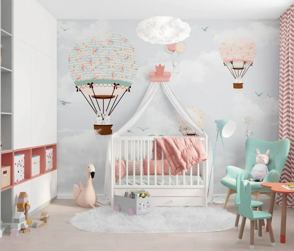 儿童房健康安全注意事项,儿童房安全好看