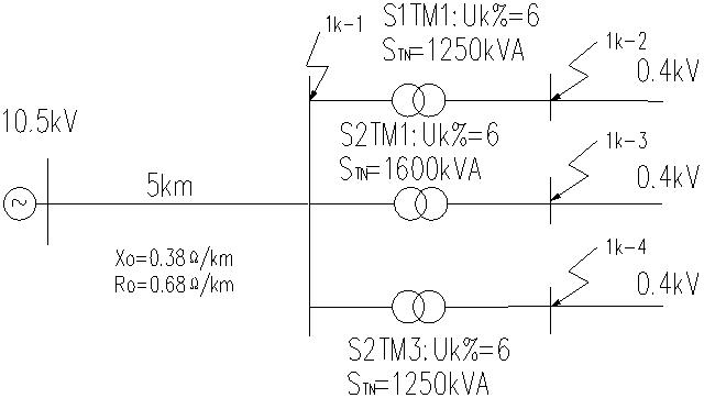 10kv母线短路电流计算方法,低压侧短路电流计算详细步骤