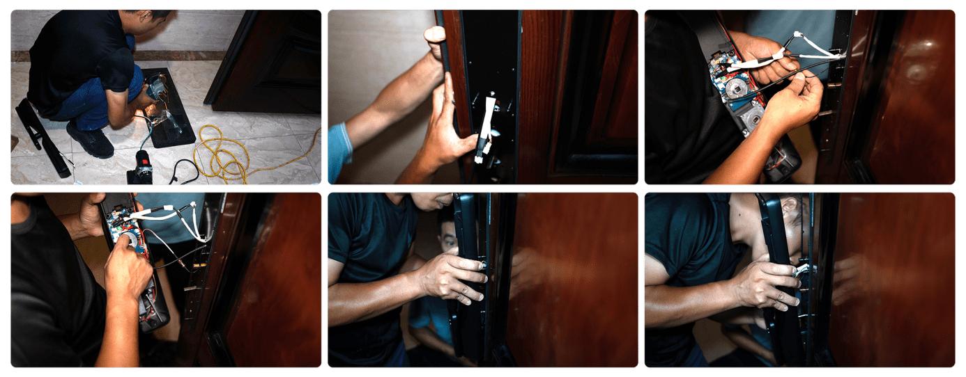 云米指纹锁super2联网,云米2v智能锁操作